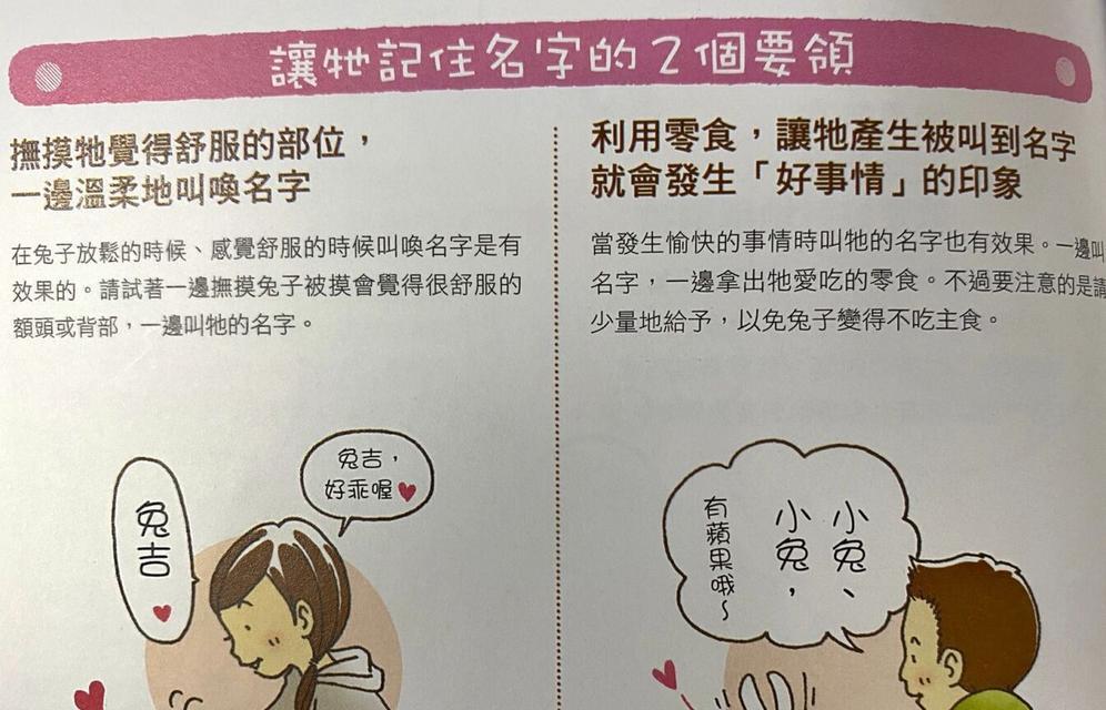 《可爱兔子名字大全》（为你的宠物兔子取个独特的名字吧！）