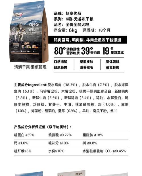 散装狗粮的保质期究竟有多长？（了解散装狗粮保质期，为宠物健康护航）